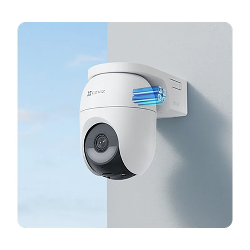 Cámara EZVIZ CB8 Lite 2K+ (4MP) exterior PT WiFi con panel solar