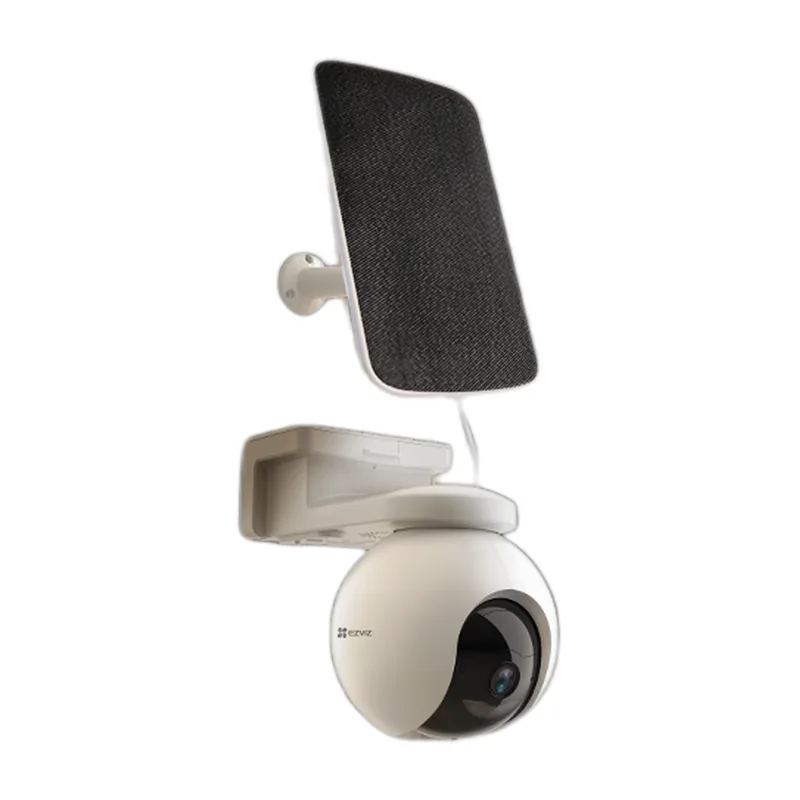 KIT Camara EZVIZ EB8 4G 2K EXTERIOR PT. CONECTIVIDAD 4G LTE (incluye panel solar)